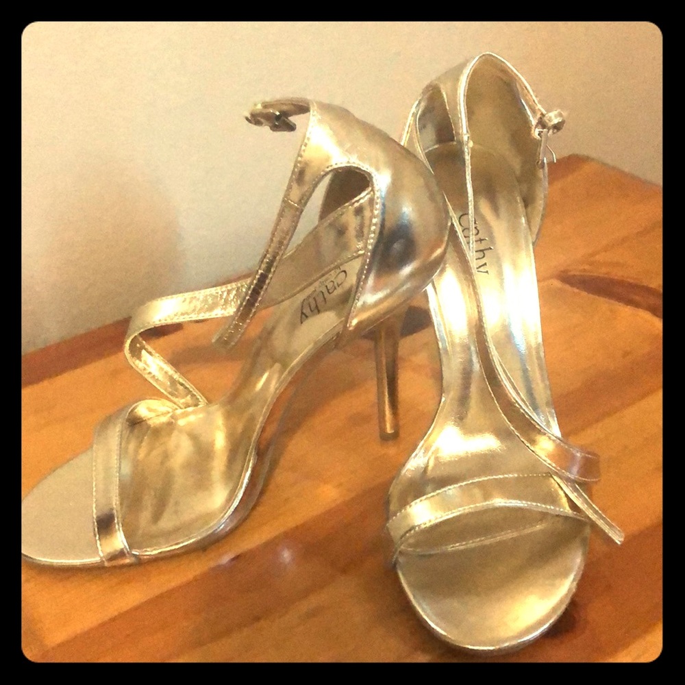 Women’s Gold Cathy Jean Heels
